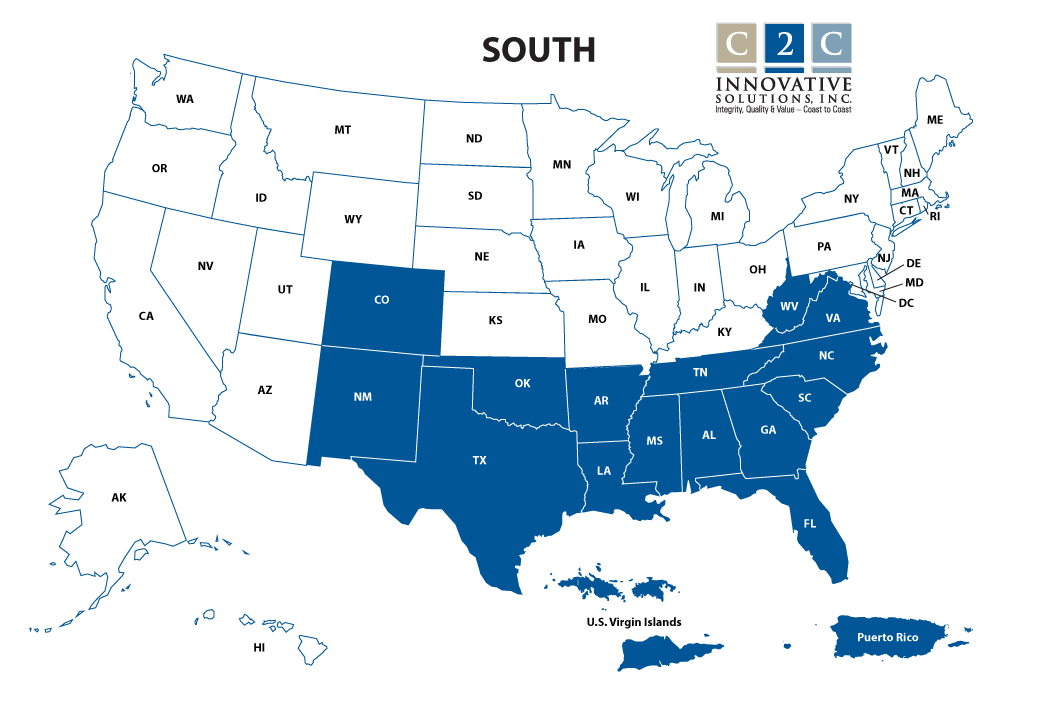 QIC Part B South Map