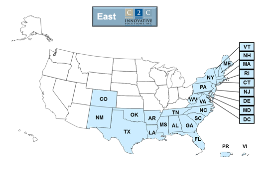 QIC Part A East Map QIC Part A East Map